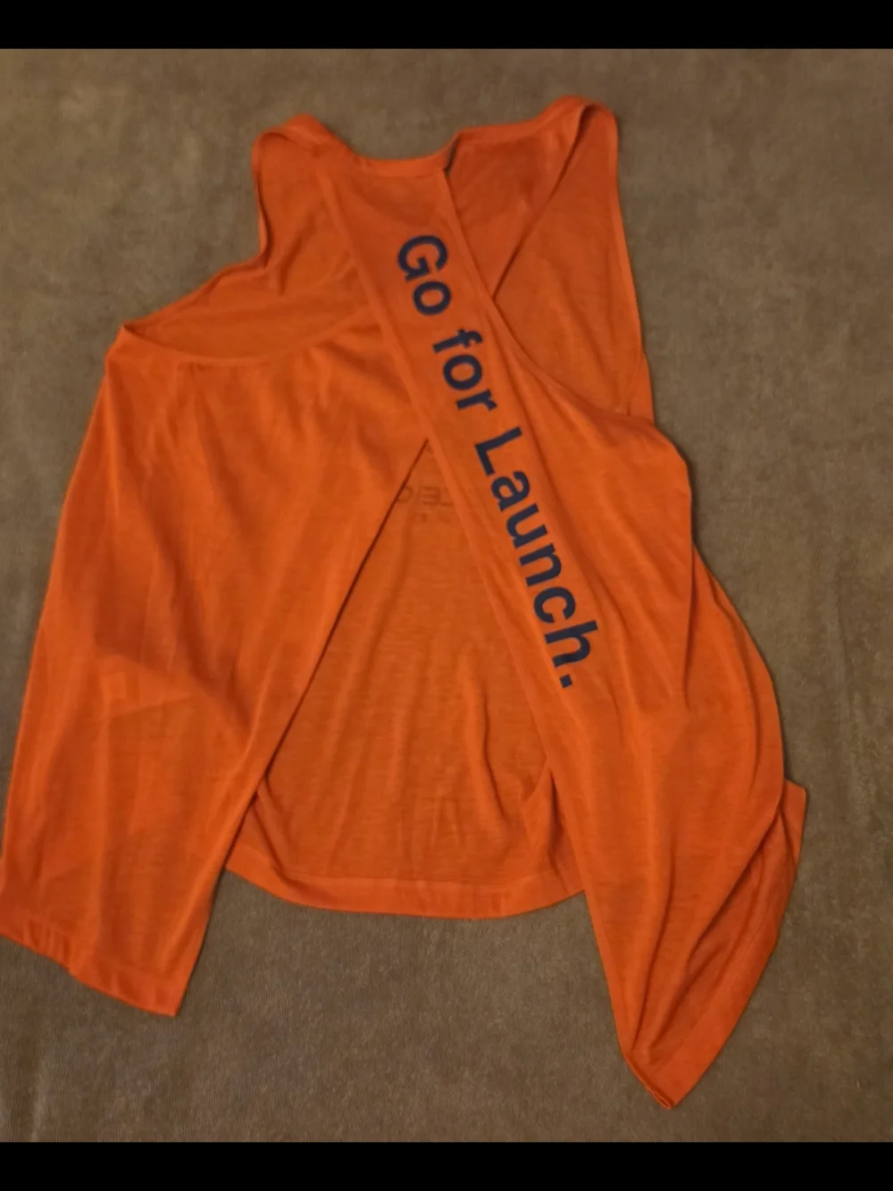 Nike Houston Astros Orange Dri-FIT Racerback Tank